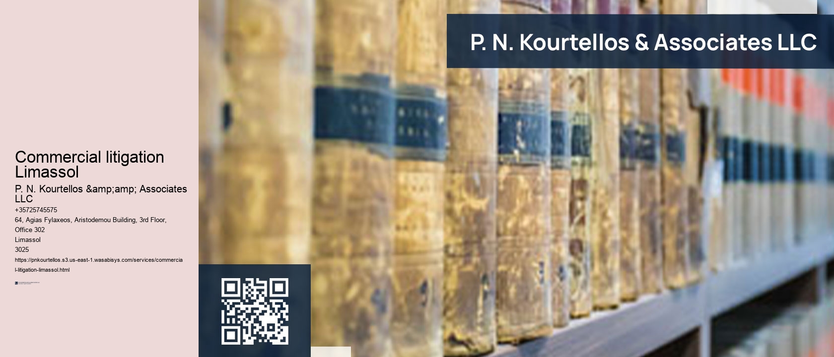 Commercial litigation Limassol