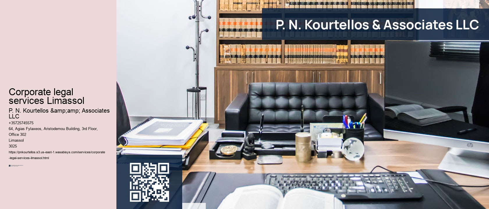 Corporate legal services Limassol